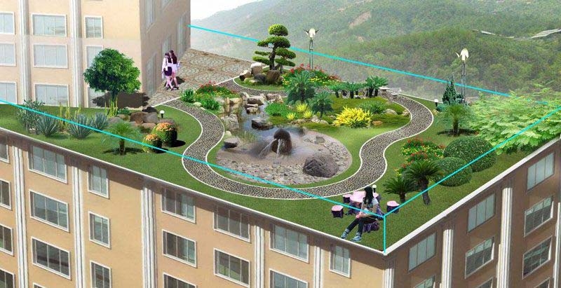 Ideas de diseño de jardín en la azotea de 2015