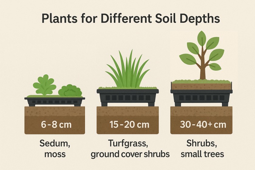From 8cm to Elevated Systems – Solutions for Different Planting Needs